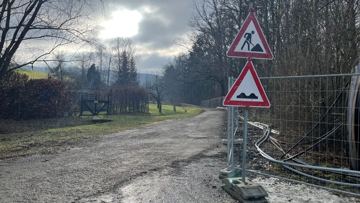Stausee Bauarbeiten