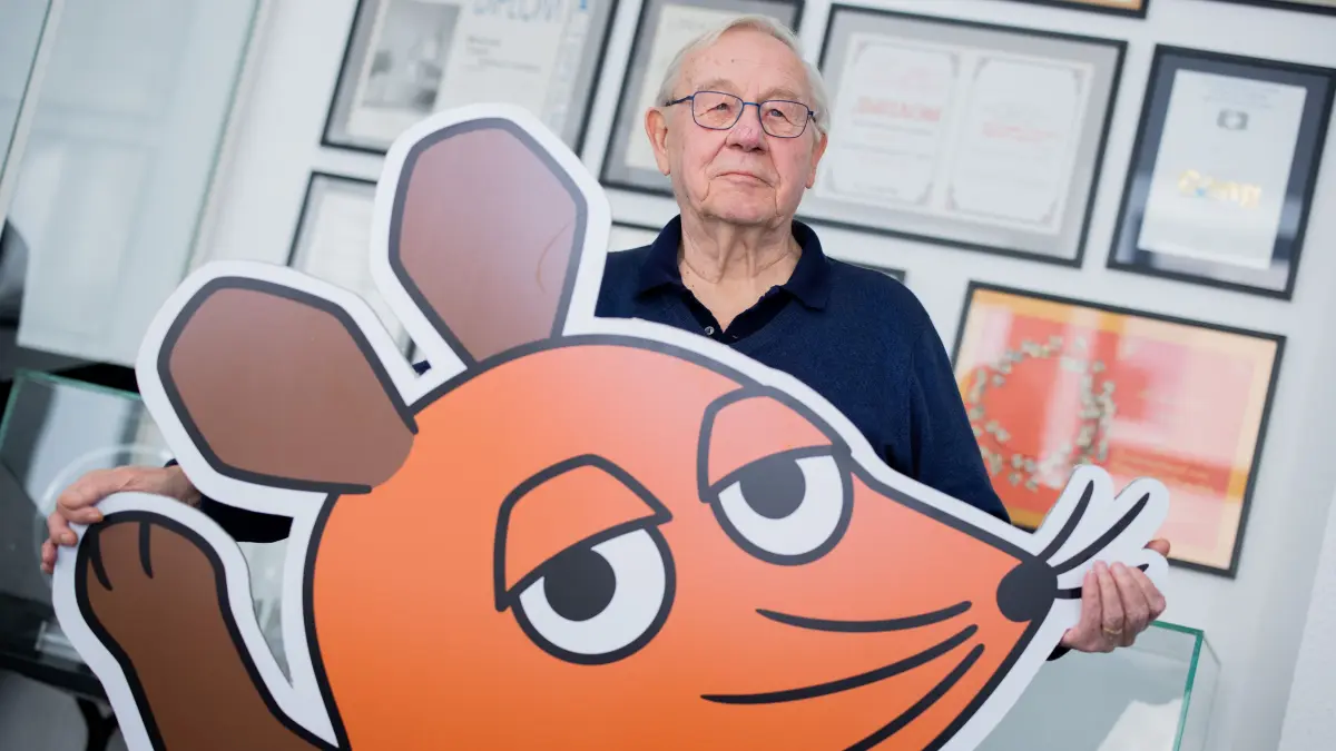 Armin Maiwald, Filmemacher, Autor und Miterfinder der „Sendung mit der Maus“ feiert heute seinen 85. Geburstag