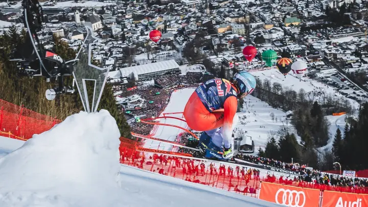 Die schwersten Unfälle bei der Streif-Abfahrt