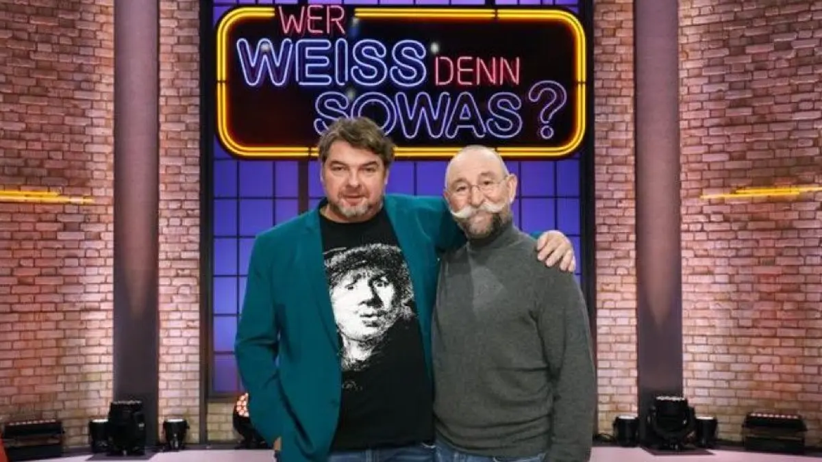 Daniel Meyer und Horst Lichter von Bares für Rares bei Wer weiß denn sowas?