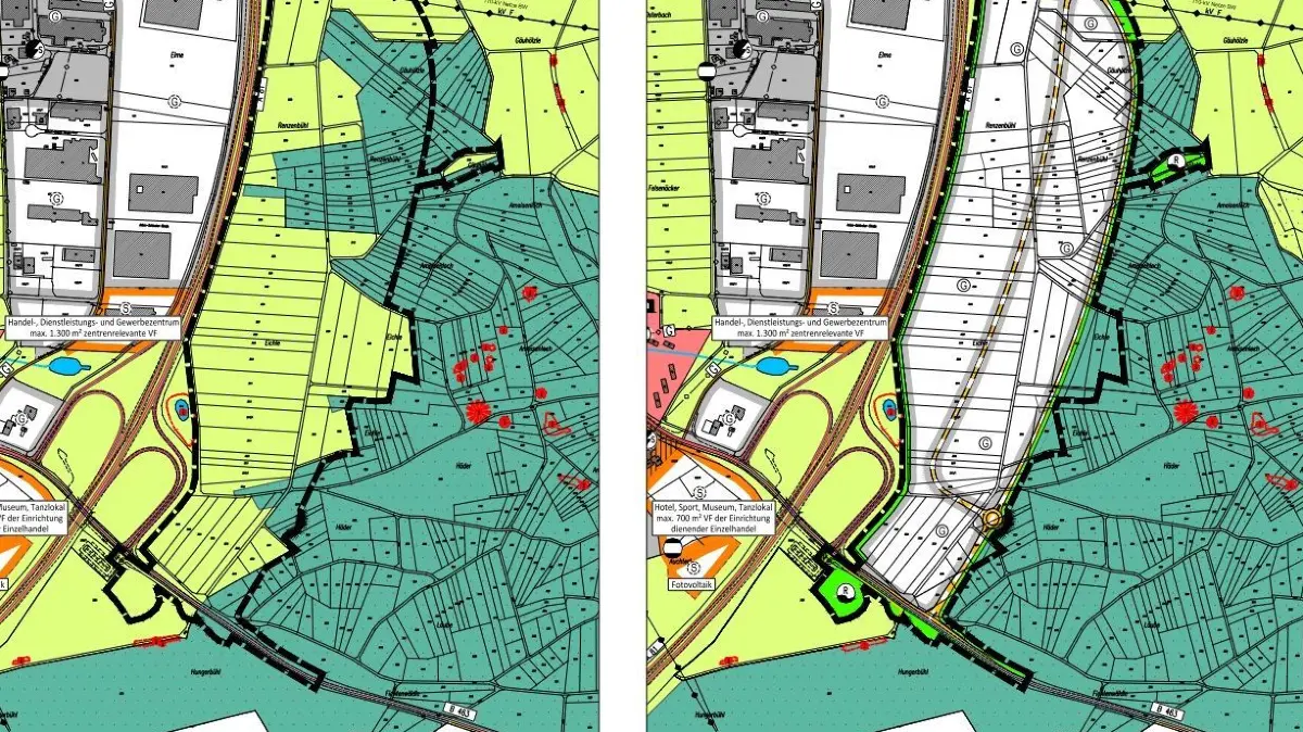 Kompass81 Flächennuntzungsplan Horb Empfingen Januar 2025