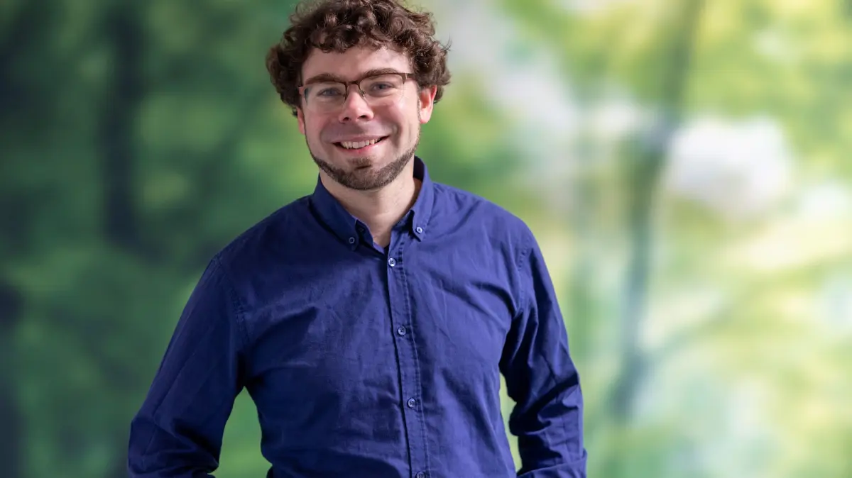 Simon Schutz kandidiert im Wahlkreis Zollernalb-Sigmaringen für die Grünen.