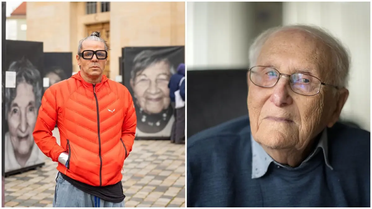 Fotograf Luigi Toscano und der Holocaust-Überlebende Albrecht Weinberg wollen ihre Bundesverdienstkreuze zurückgeben.