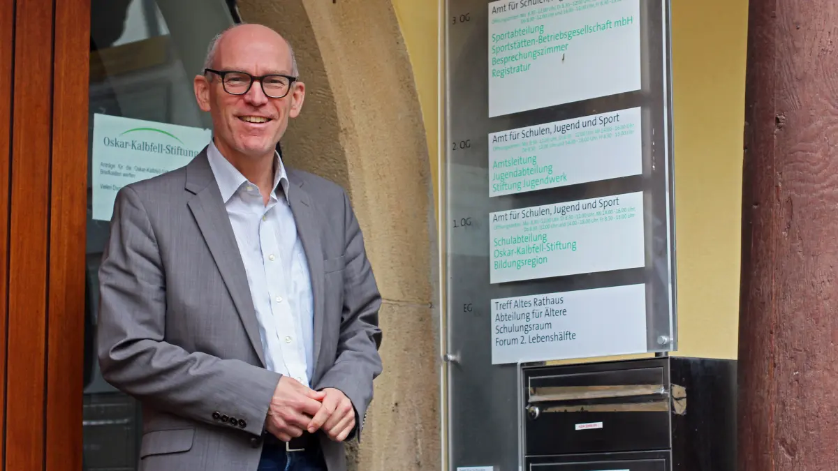 Uwe Weber, Leiter des Reutlinger Amts für Schulen, Jugend und Sport, geht Ende Februar 2025 in den Ruhestand.