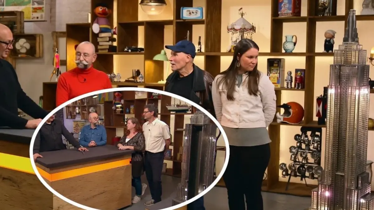 Dieser CD-Ständer dürfte Bares für Rares Zuschauern bekannt vorkommen. Er war schon in der Sendung. Und das ist gar nicht lange her!