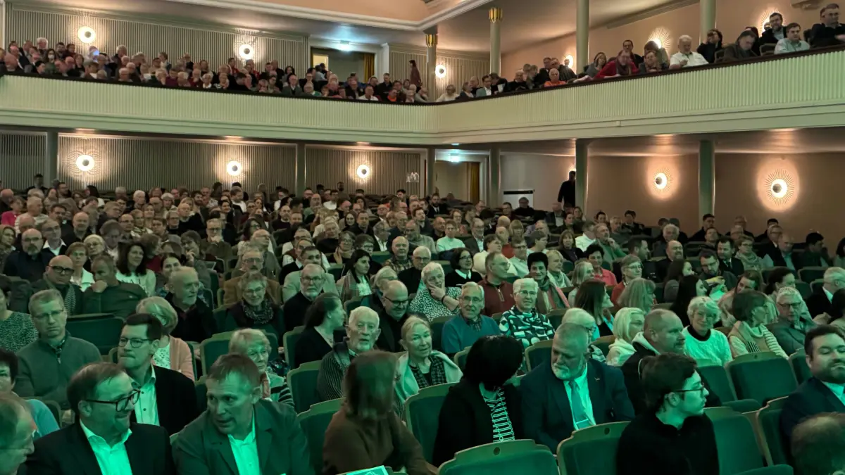 Volles Haus beim Bürgerempfang in Freudenstadt. Auch der ehemalige OB Julian Osswald schaute vorbei.