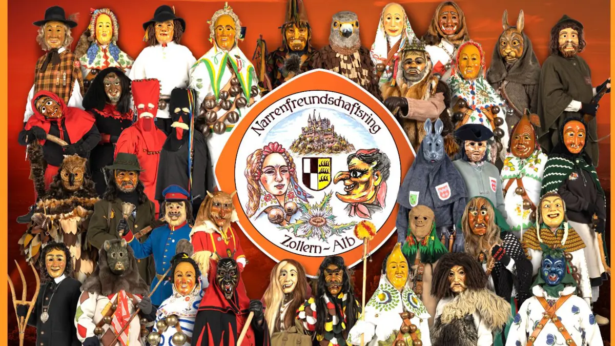 Narrenfreundschaftsring Zollern-Alb: Ringtreffen: Bisingen fest in ...