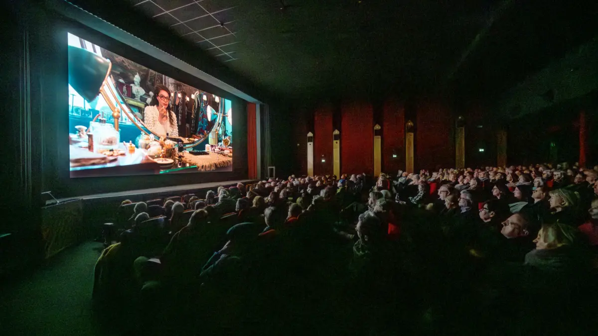Eröffnung des 3. Göppinger Filmklang-Festivals im Staufen-Kino; "Maria" von Pablo Larraín mit Angelina Jolie