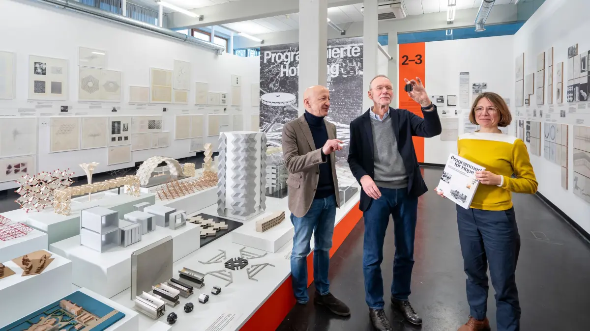 HfG-Archiv Ulm: Ausstellung "Programmierte Hoffnung. Architekturexperimente an der HfG Ulm"