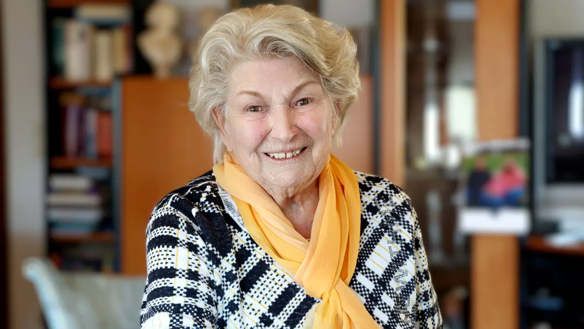 Christa Ehrhardt war Stadt- und Kreisrätin, Vorsitzende der Frauen-Union und der Senioren-Union. Am 22. Februar 2025 wird sie 90 Jahre alt.