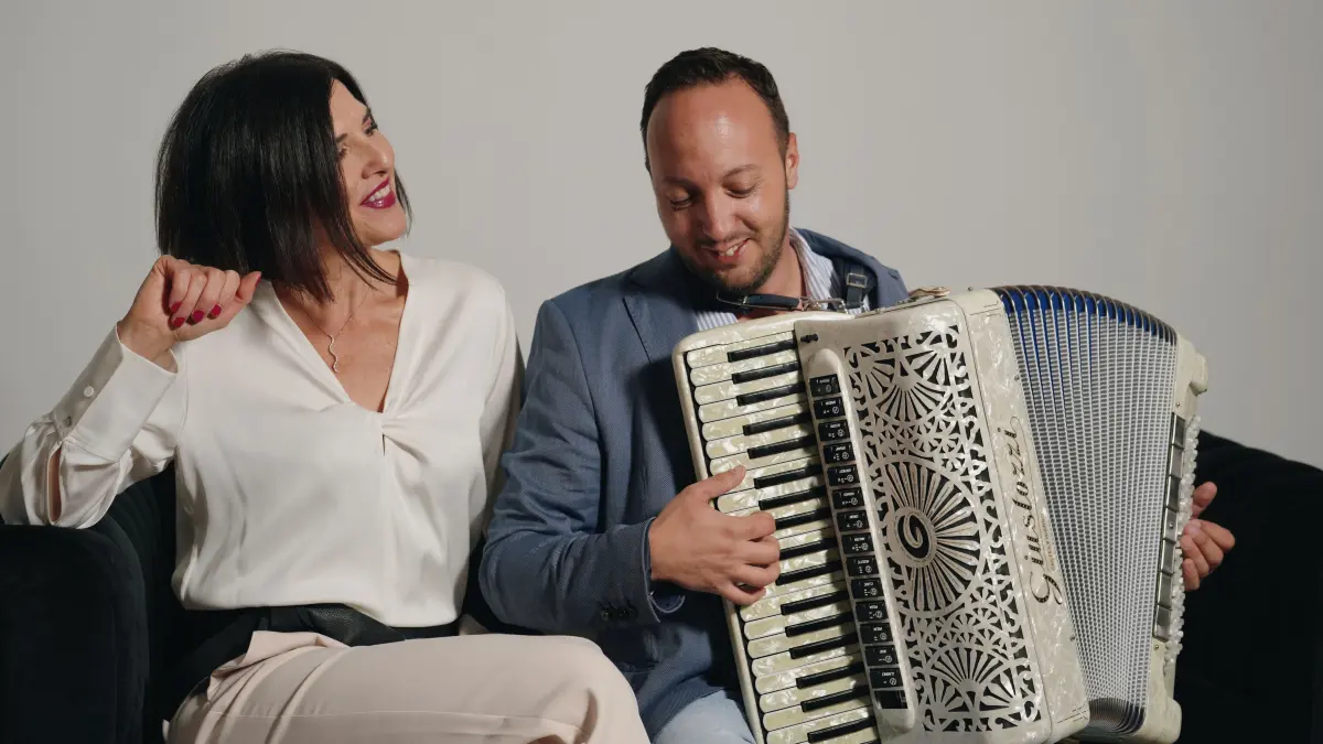 Gutes Team: Sandra Dell'Anna und Salvo La Ferrera.