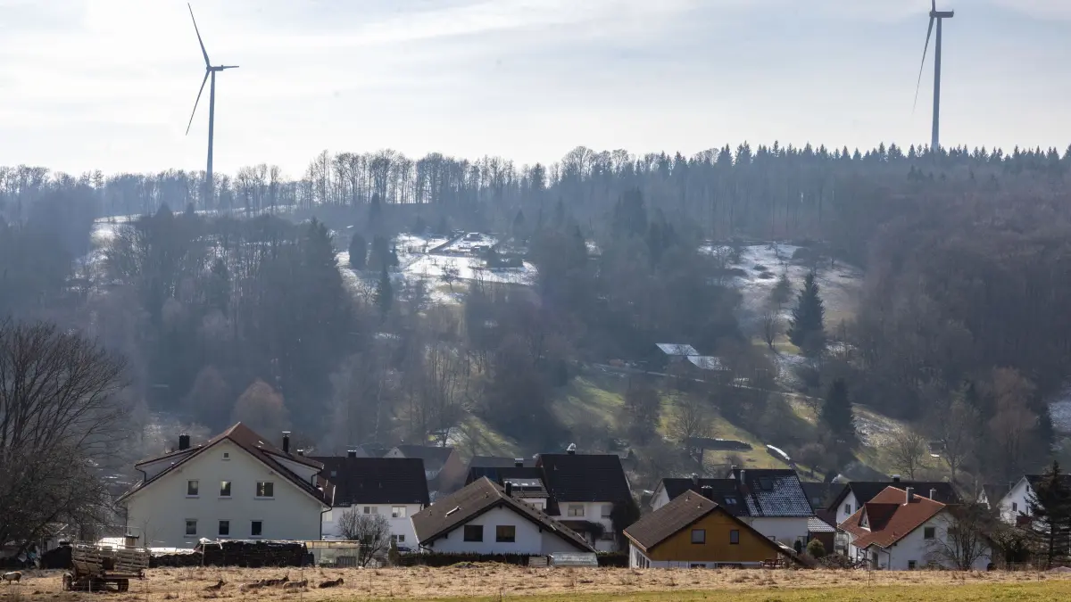 Uhingen Nassachtal Baiereck Windräder Windkraft Windkraftanlagen Königseiche