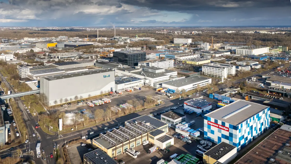 Ulm Donautal Industriegebiet