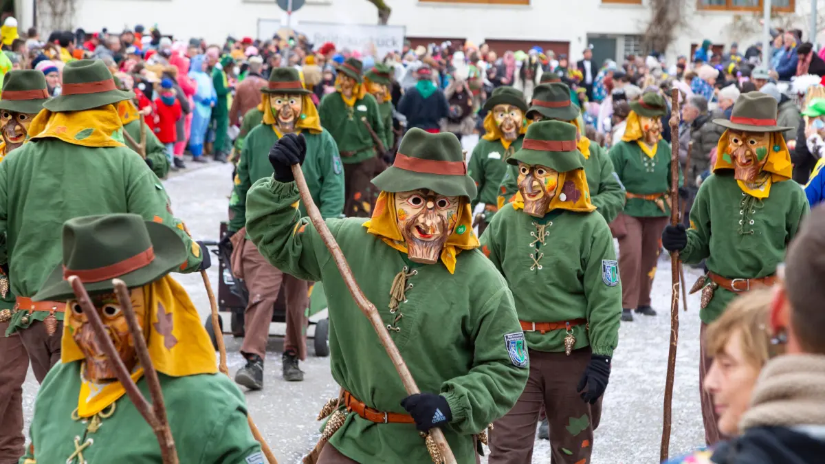 Fasnetsumzug Mühlhausen 2025