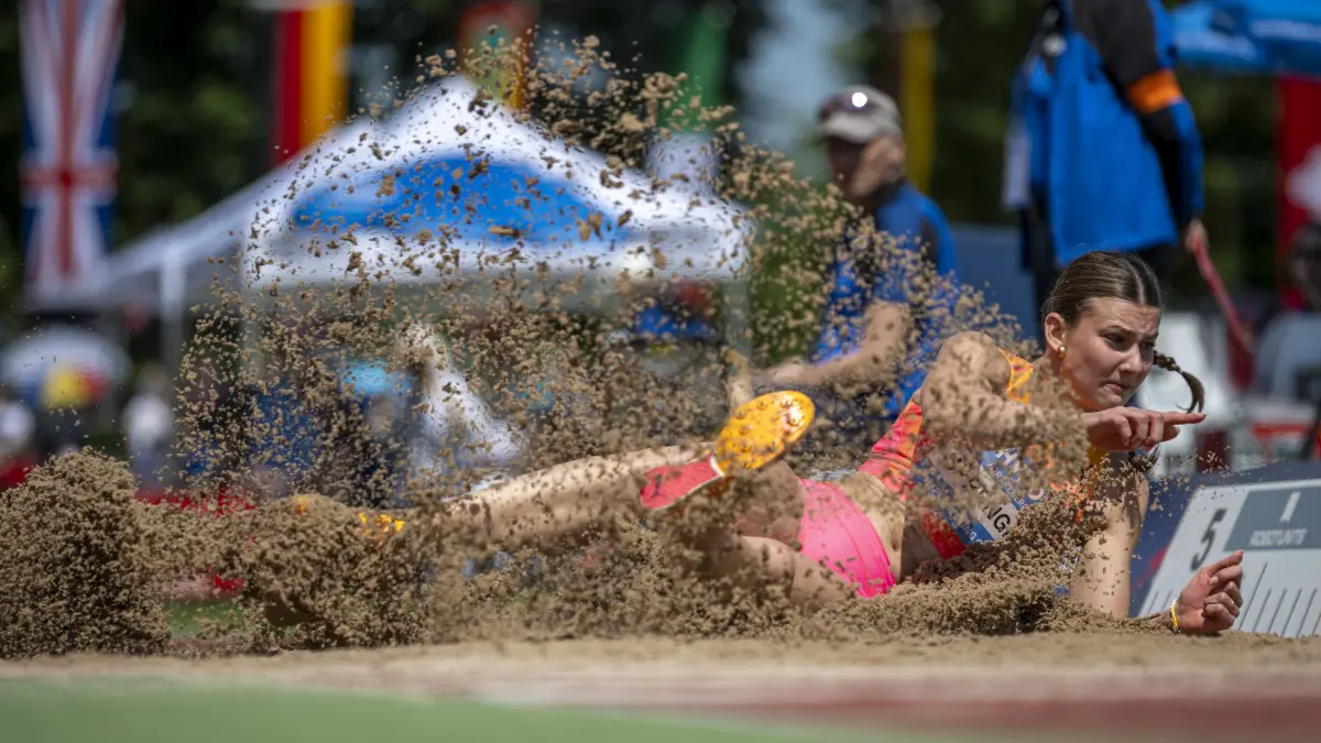 Holte jüngst bei der Hallen-DM im Weitsprung den dritten Platz: Sandrina Sprengel.