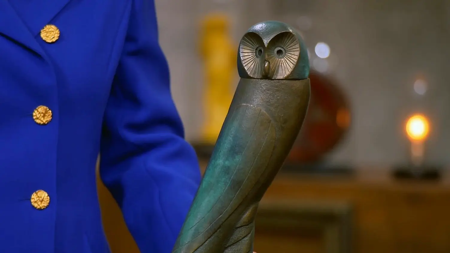 Diese Bronze-Eule ruft unerwartete Emotionen hervor.