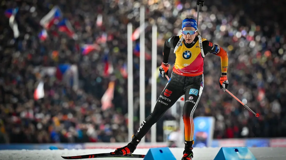 Am heutigen Sonntag geht der Biathlon-Weltcup in Pokljuka mit der Single-Mixed-Staffel weiter.