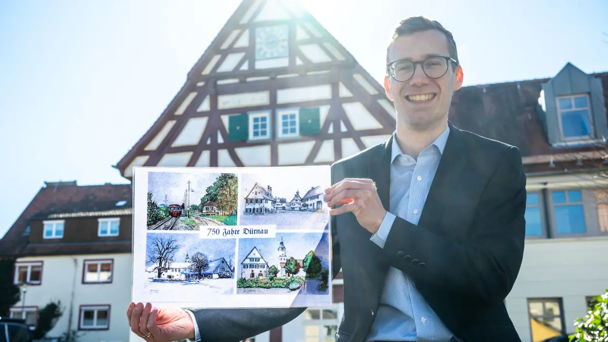 750 Jahre Dürnau Jubiläum Bürgermeister Markus Wagner