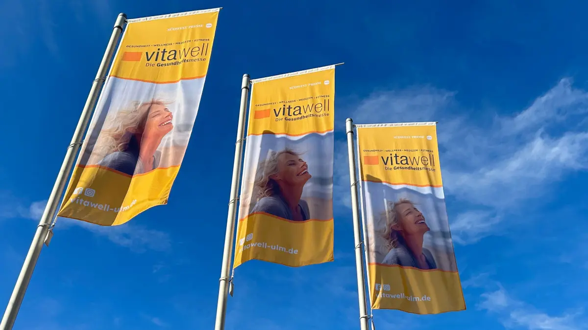 Feier Eintritt, kostenlose Fachvorträge und jede Menge Gesundheitswissen auf der vitawell Ulm 2025