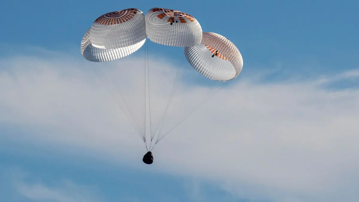 Mission zur ISS - „Crew Dragon“ Rückkehr