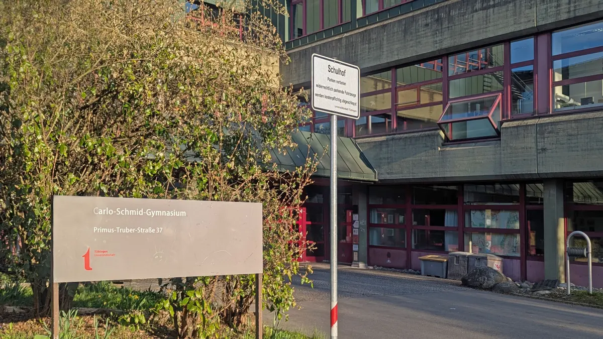 Carlo-Schmid-Gymnasium, Primus-Truber-Straße 37, Tübingen