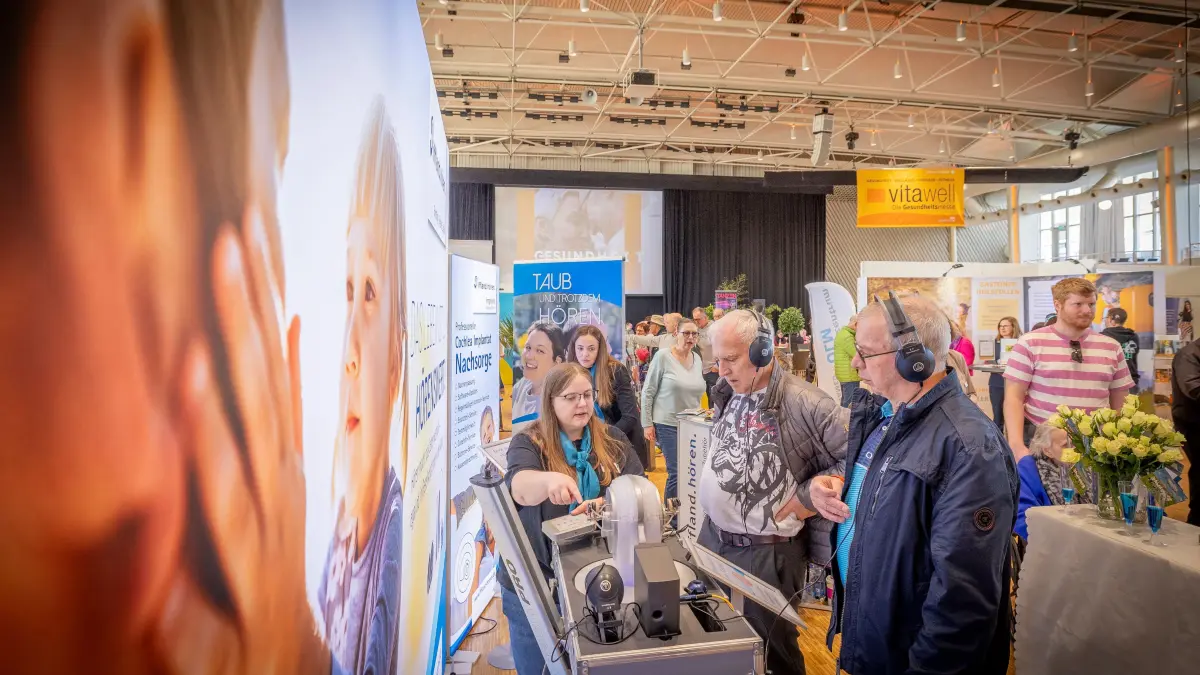 Donauhalle: vitawell-Gesundheitsmesse
