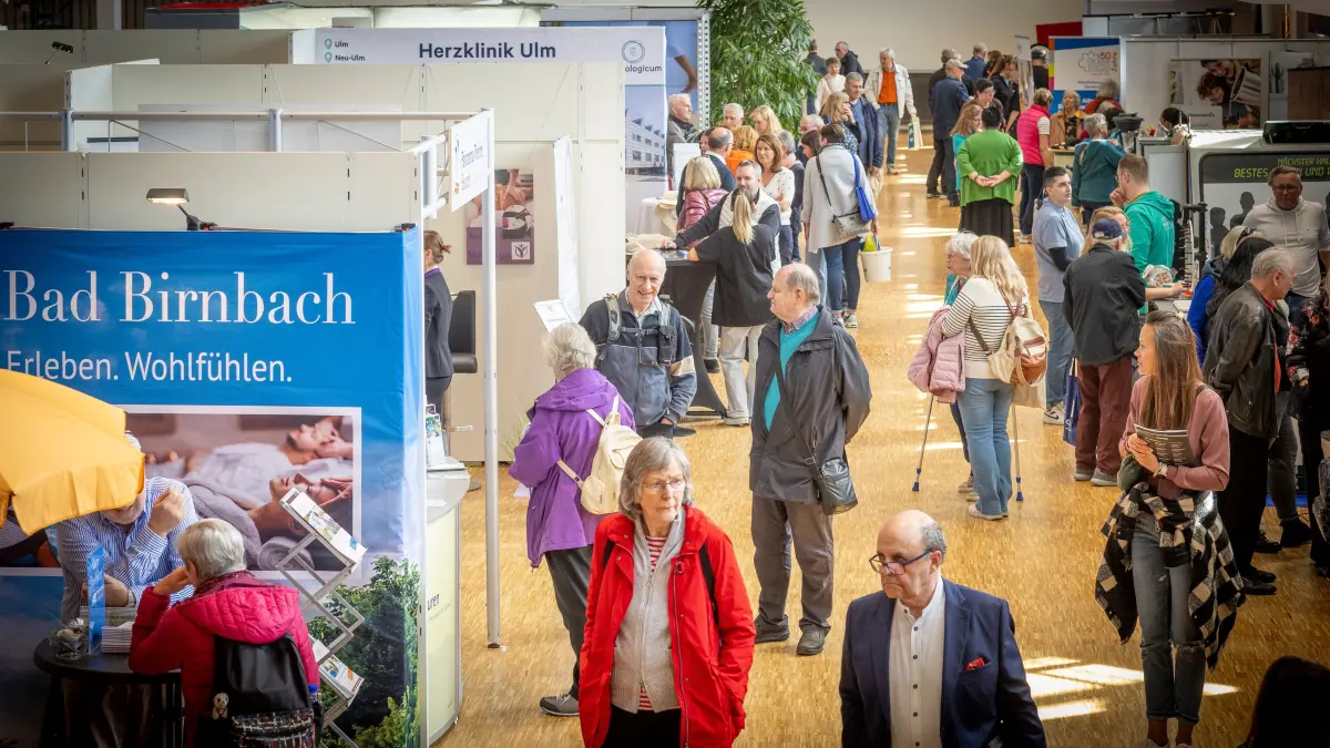 Donauhalle: vitawell-Gesundheitsmesse