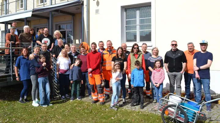 Eine Stadt macht Frühjahrsputz