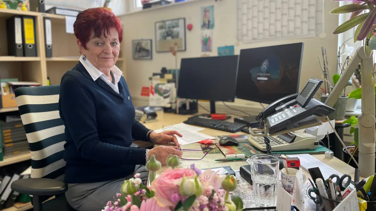 Christine Gärtner, 77 Jahre alt, geht am 31. März, nach 60 Jahren in den Ruhestand