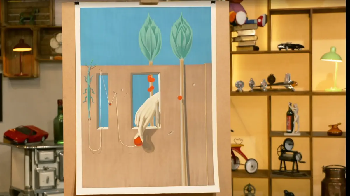 Das Gemälde von Max Ernst ist bei den Händlern heiß begehrt.