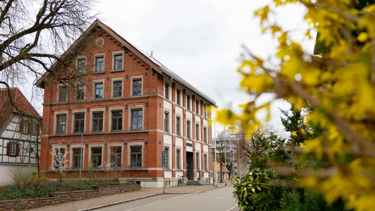 Das Rathaus in Kuchen.
