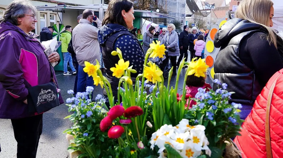 (ohne Überschrift): Vorsicht: Dieses Foto ist möglicherweise nur für den einstigen Verlag Schwäbisches Tagblatt verwendbar. Horber Frühling 26.3.2023.Bild: Karl-Heinz Kuball