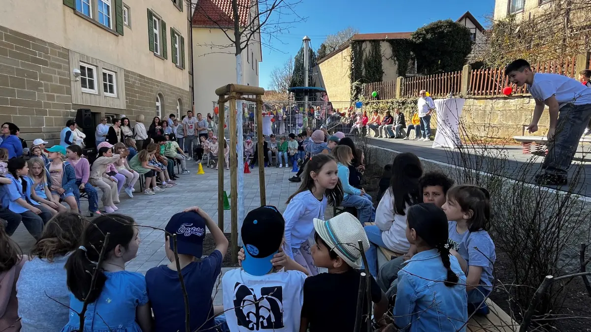 Grundschule Baisingen Schulhoferöffnung