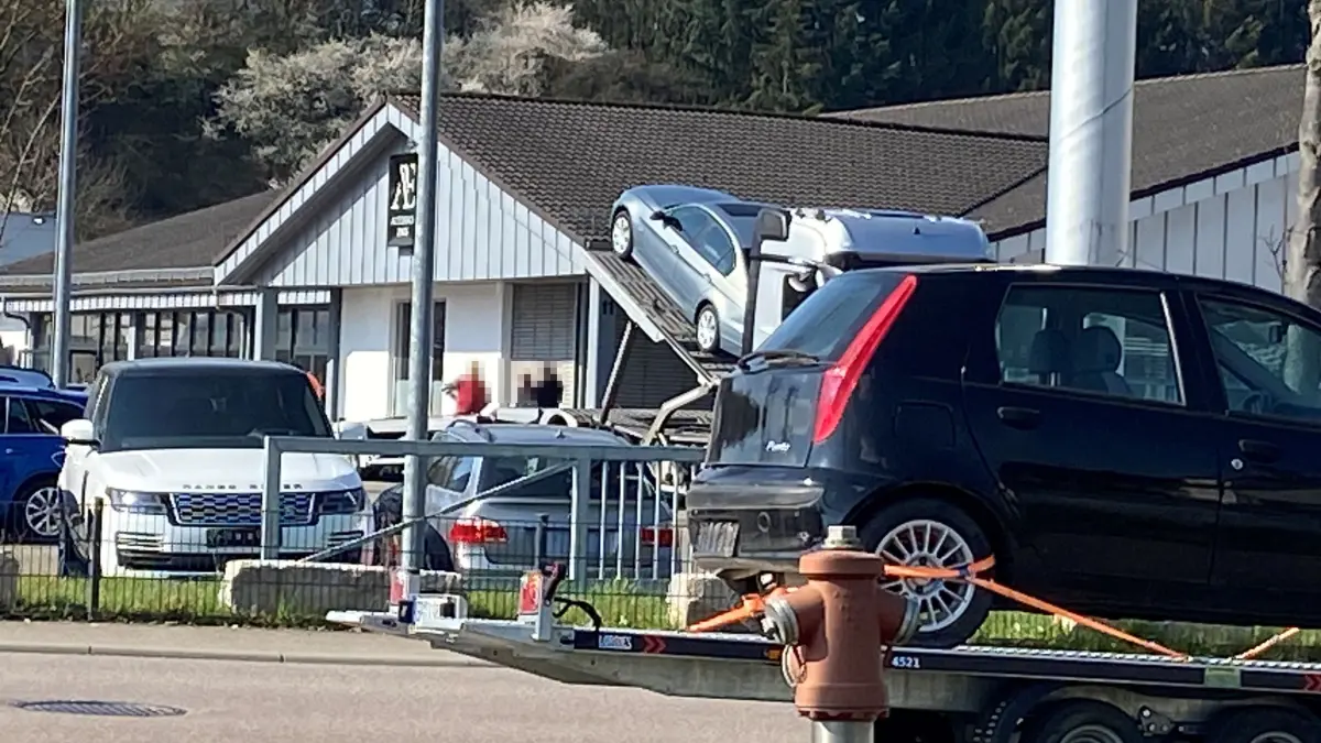 Salach Autohaus Enes Abtransport Fahrzeuge