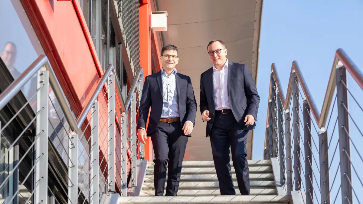 Süßen Carl Stahl li Andreas Urbez re Hansjörg Hummel