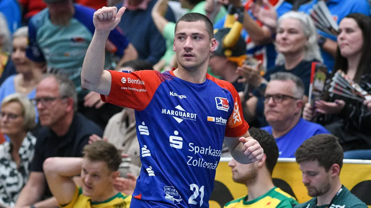 Jerome Müller glänzte zuletzt mit neun Treffern gegen Hagen und zählte auch beim Final4 zu den absoluten Leistungsträgern im Trikot des HBW Balingen-Weilstetten.