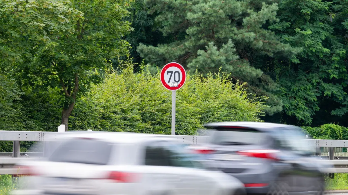 Tempo 70 auf der Bundesstraße B1