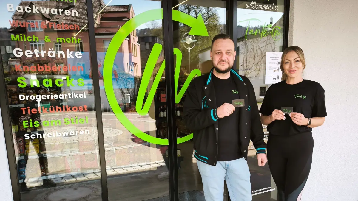 Sebastian Schempp betreibt den Tante M Laden in Albstadt-Ebingen.