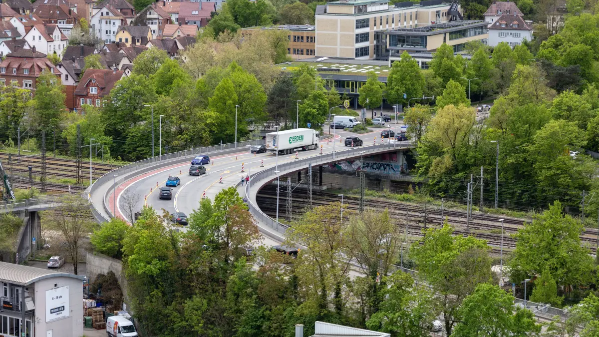 Schmuck Blick vom Schuler Tower Jebenhäuser Brücke