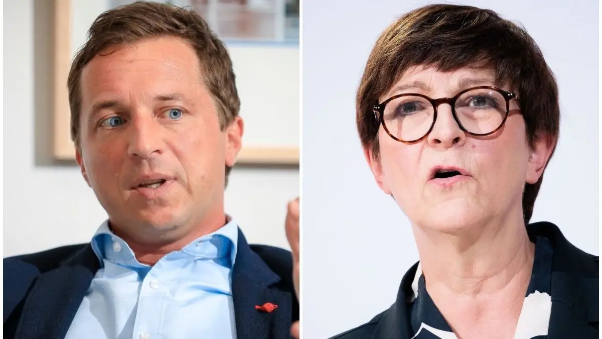 Sascha Binder Saskia Esken (SPD)