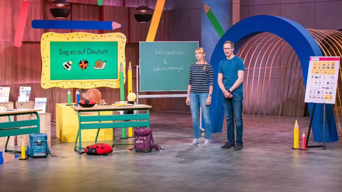 Das Gründer-Duo Andrea Gößlinghoff und Matthias Geenen pitcht am 5. Mai 2025 in „Die Höhle der Löwen“ sein Produkt M&A Lernsoftware.