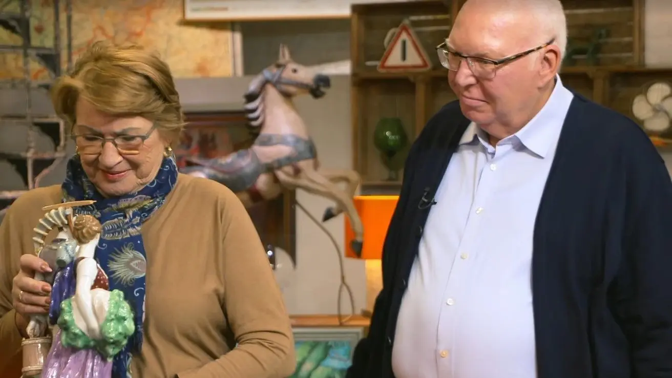 Die Meißen-Figuren muss das Paar wieder mit nach Hause nehmen.