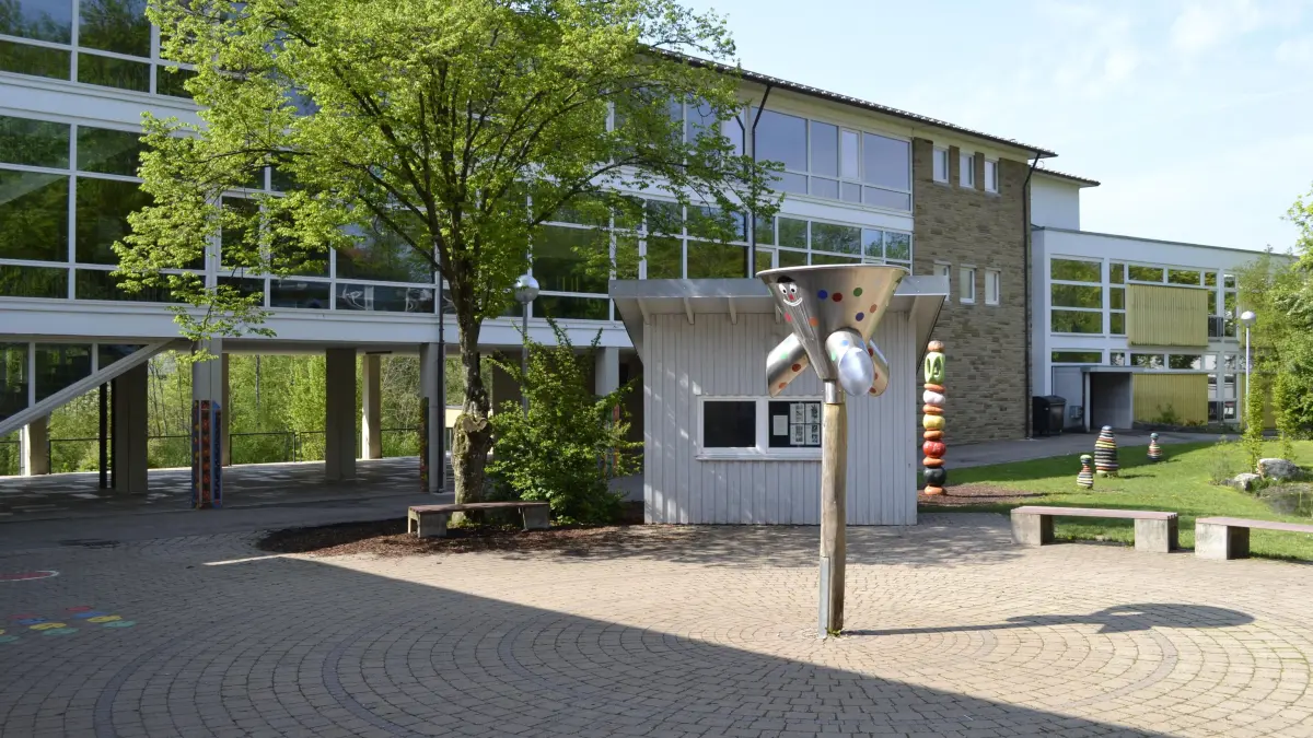 Parkschule Gaildorf: Parkschule Gaildorf, Außenansicht