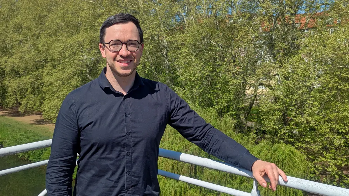 Christoph Naser, Tübingen, CDU-Kreisvorsitzender und Vikar in der evangelischen Stephanuskirche Tübingen