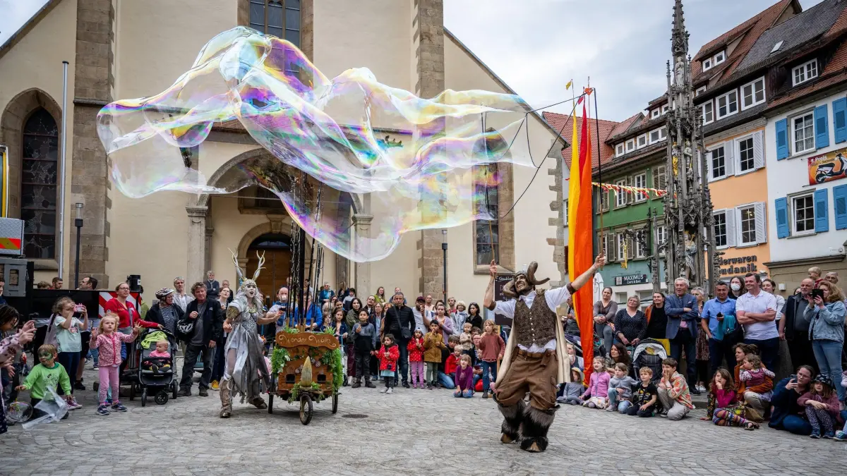 Gauklerfest in Rottenburg: Gauklerfest in Rottenburg. Foto: WTG/Michael Mesick
