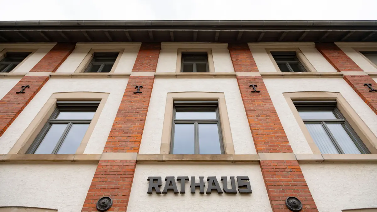 Das Rathaus in Kuchen.