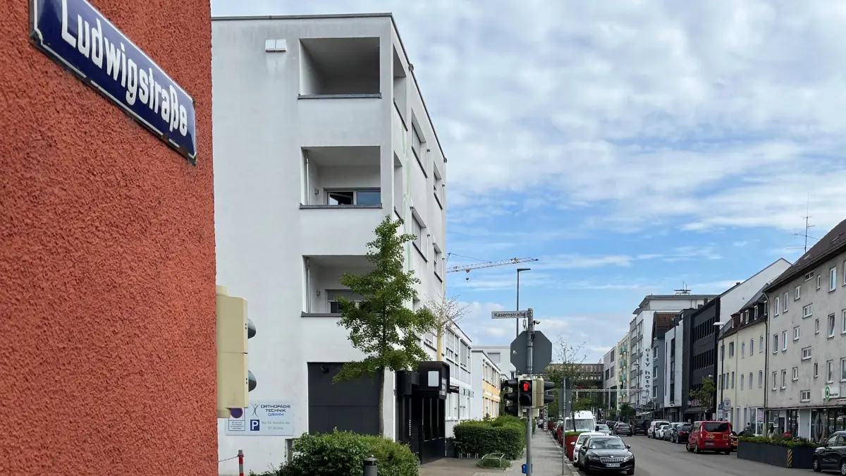 Die Ludwigstraße in Neu-Ulm soll aufgewertet werden.