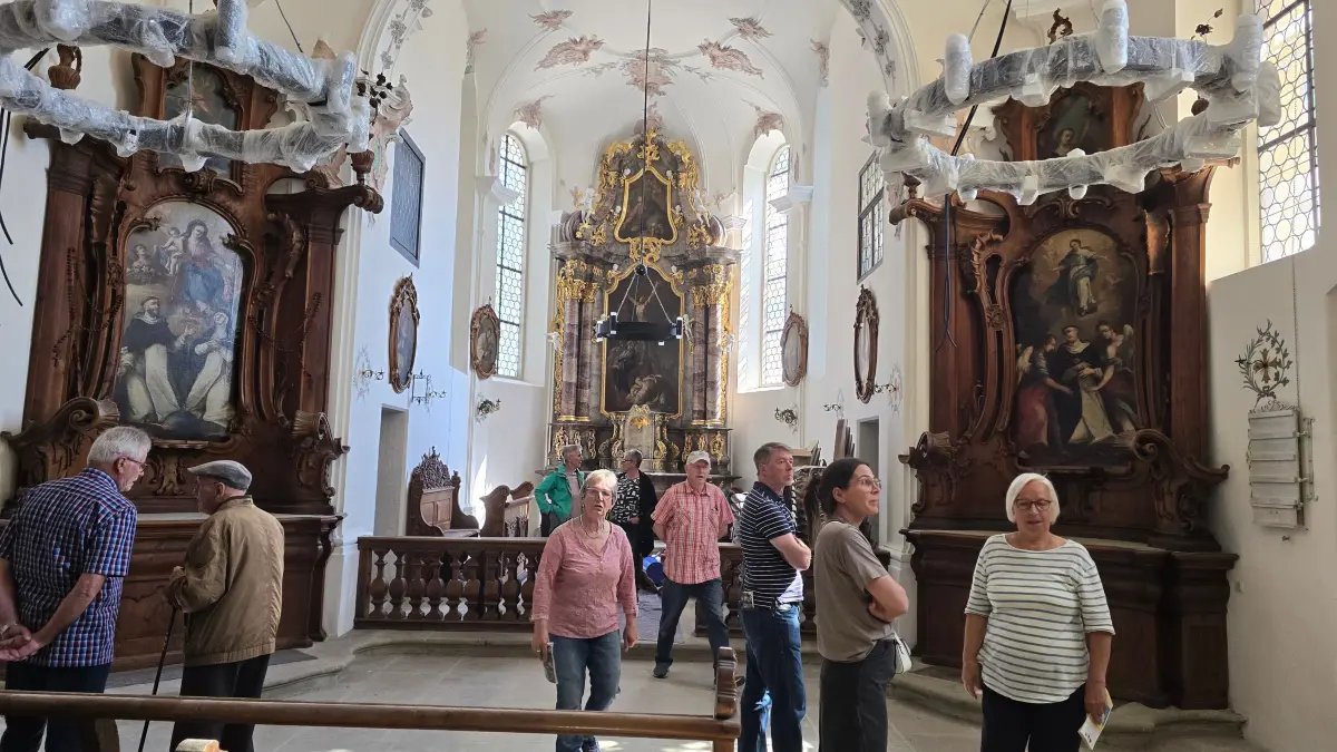 Die Sanierungsarbeiten in der an das Rathaus angrenzende Klosterkirche sind zum Abschluss gekommen.