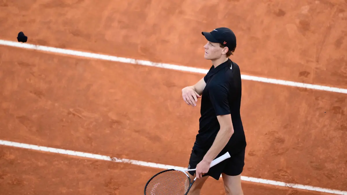 Jannik Sinner at the Rome Open 2025