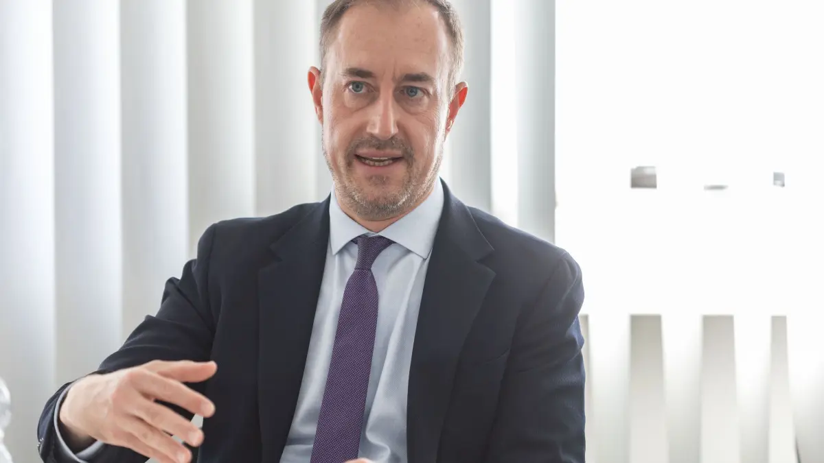 Interview Porträt mit dem neuen Landrat Markus Möller